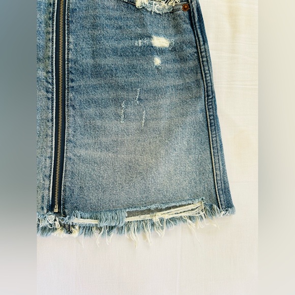 Abercrombie and Fitch Denim Mini Skirt - Picture 3 of 5